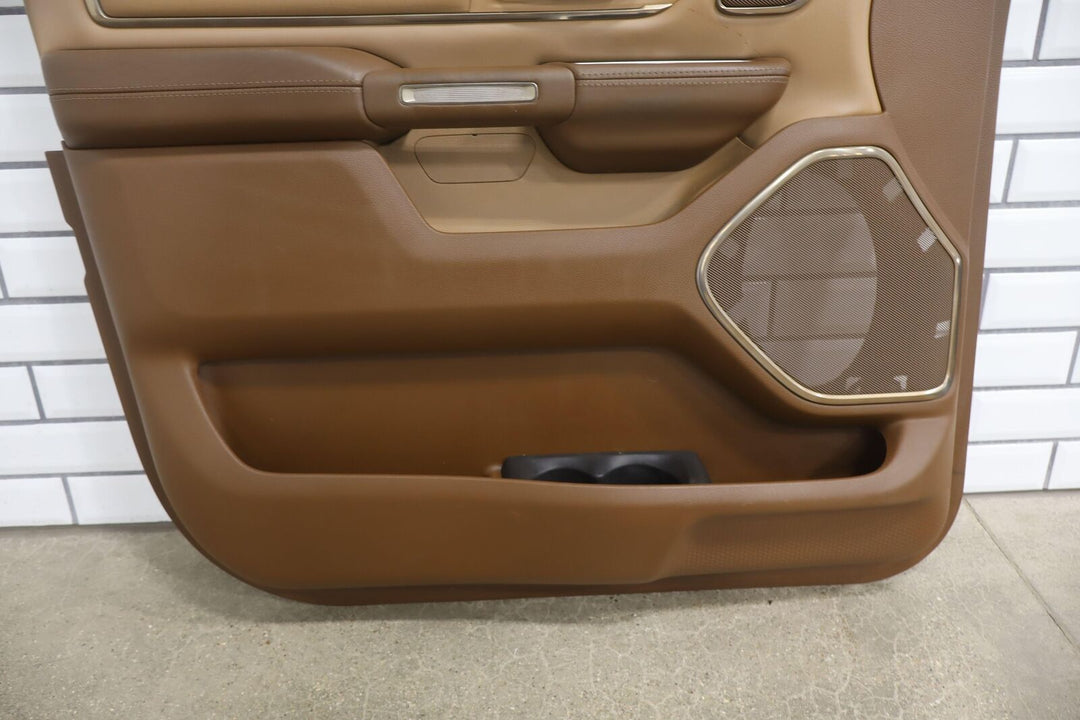 19-23 Ram 1500 Longhorn Crew Cab Interior Door Trims Set of 4 (Brown/Frost N6)