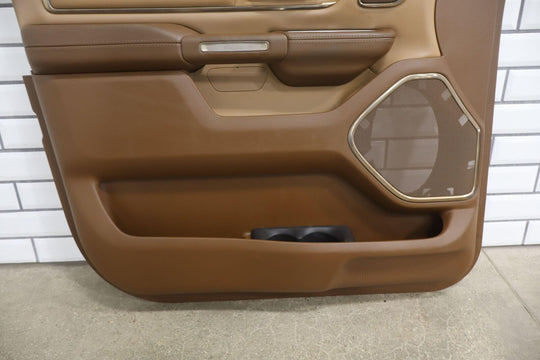 19-23 Ram 1500 Longhorn Crew Cab Interior Door Trims Set of 4 (Brown/Frost N6)