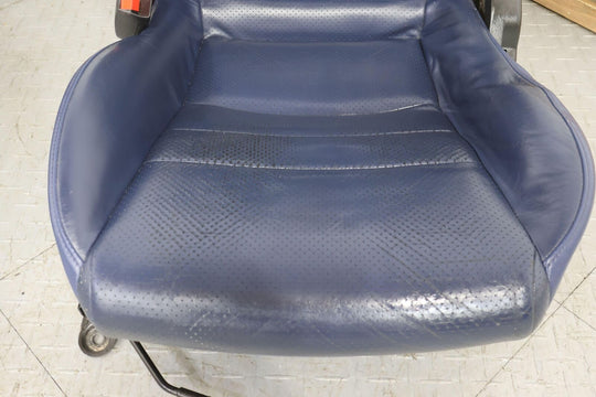 04-05 Honda S2000 Pair LH&RH Blue Leather Manual Seats Set (Blue Type C)