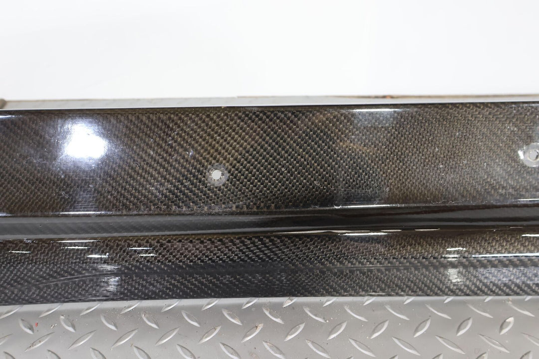 16-19 Cadillac CTS-V Sedan Left Carbon Fiber Factory Rocker Moulding Extension