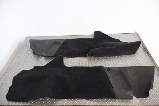 94-96 Chevy C4 Corvette Pair LH & RH Carpeted Console Side Trims (Black 19i)