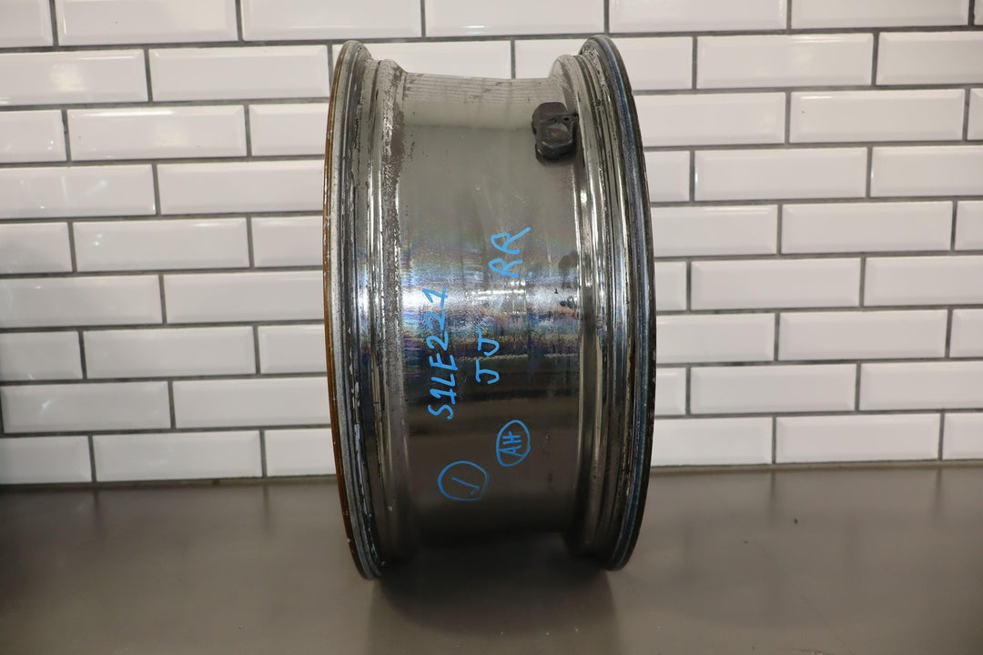 1998-2002 Lexus LX470 20x8.5 Black-Chrome wheels