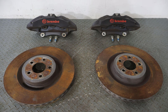 21-22 Ford Mustang Mach 1 Pair LH&RH Front Brembos Brake Calipers W/Rotors (4K)