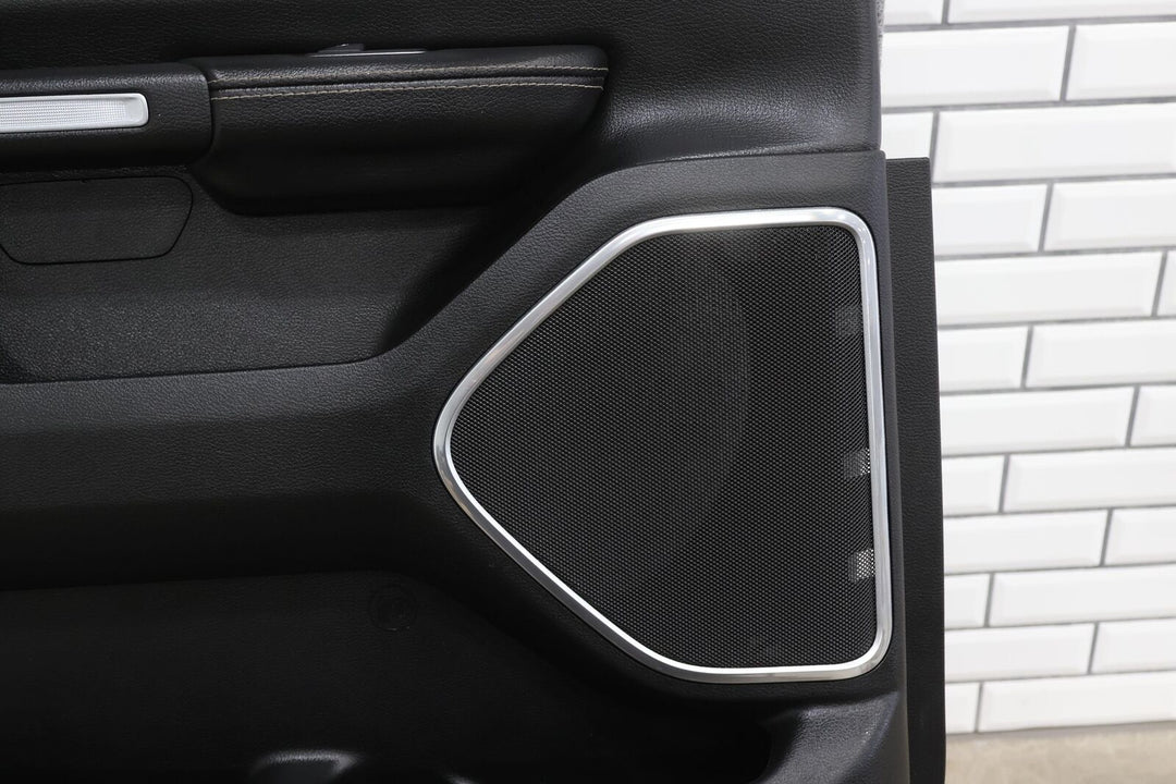 19-24 Ram 1500 Crew Cab (5th Gen) Rear Left Interior Door Trim Panel (Black X9)