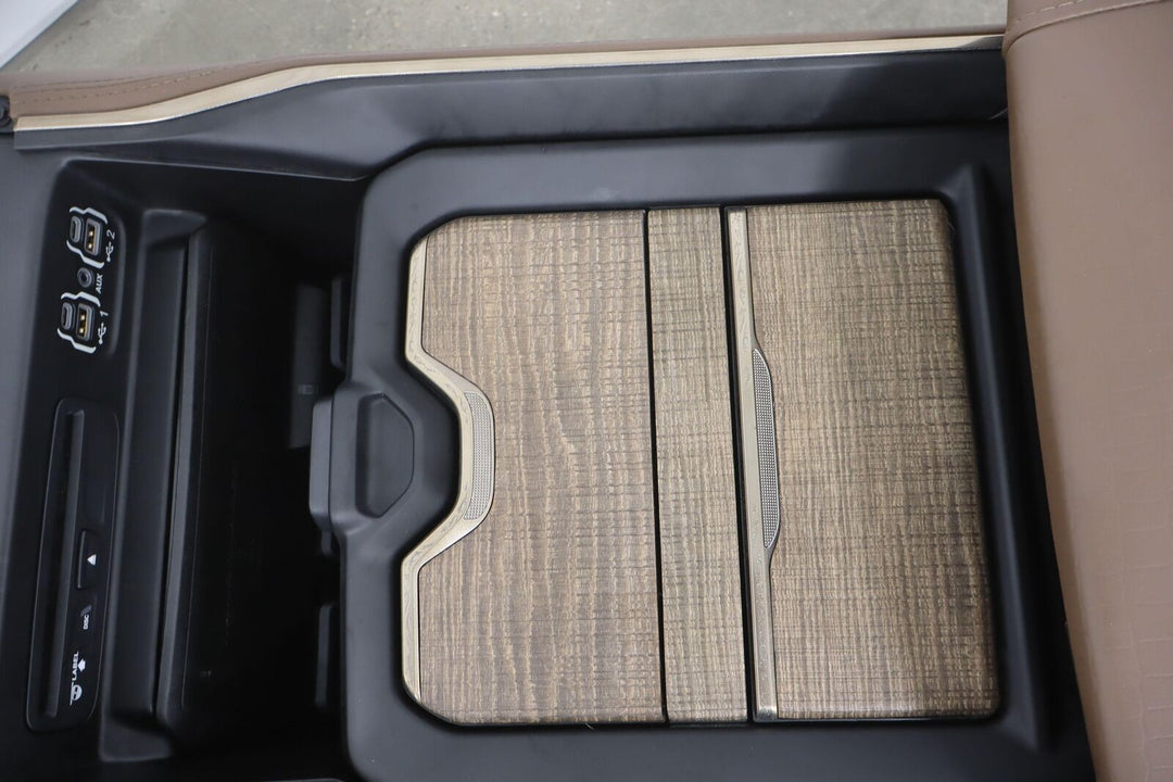 19-23 Ram 1500 Longhorn New Style Floor Center Console (Mountain Brown N6)