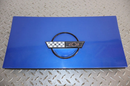 90-96 Chevy C4 Corvette Fuel Tank Filler Door (Blue Metallic 28U) See Notes