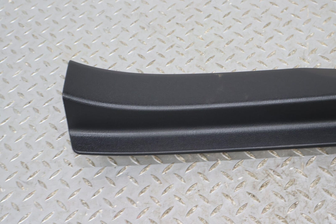 17-19 Fiat 124 Spider Pair LH&RH Interior Door Sill Entry Plates (Nero XR)