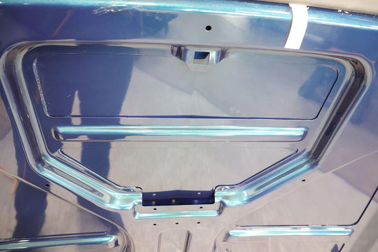 03-06 Chevy SSR OEM Hard Cargo Tonneau Cover (Aqua Blur Metallic 26U) Notes