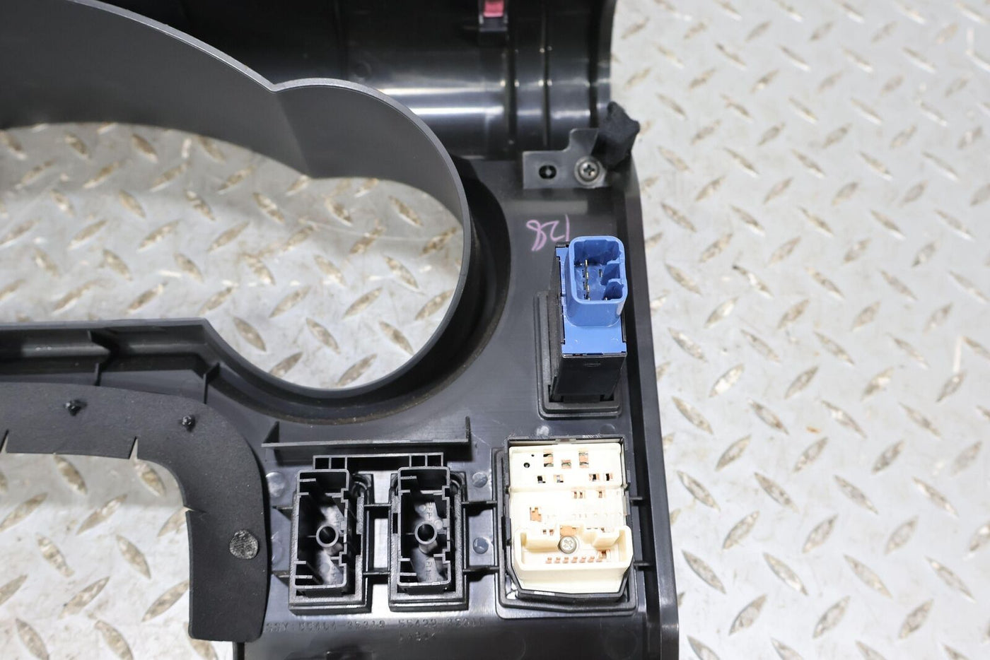 07-14 Toyota FJ Cruiser Speedometer Trim Bezel (Dark Charcoal AA) W/Switches