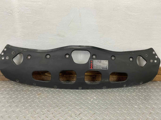 06-12 Bentley Flying Spur Upper Radiator Support Trim Panel OEM (Black)