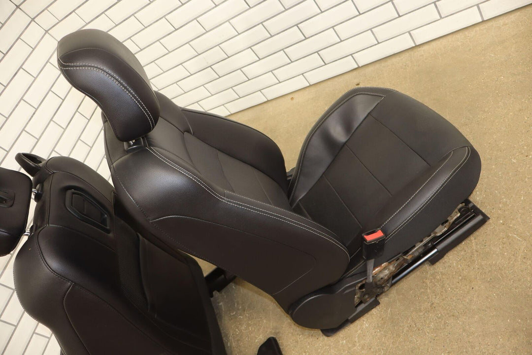 15-17 Ford Mustang Convertible Heated/Ventilated Leather Seat Set (Front/Rear)