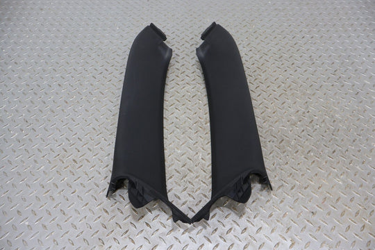 06-15 Mazda Miata NC Pair LH&RH Interior A Pillar Trim Panels (Black NF9)