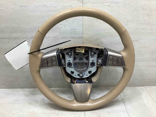 2008 Cadillac XLR Leather Wrapped Steering Wheel LT. Cashmere (31I)