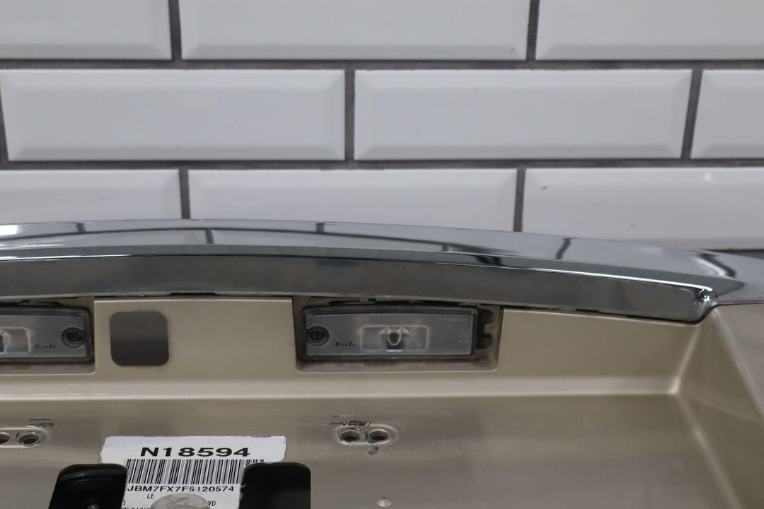 10-23 Lexus GX460 Tail Finish Panel Satin Cashmere Metallic (4U7) W/Chrome Trim