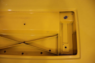 03-07 Hummer H2 Bare OEM Hood Yellow (43U) W/Attached Flares *See Photos*