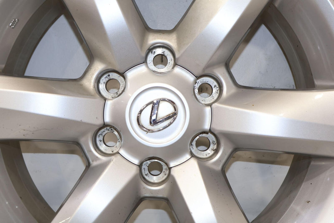 10-20 Lexus GX460 Single OEM 18x7.5 Alloy Wheel (Painted) W/ Cap (Face Marks)