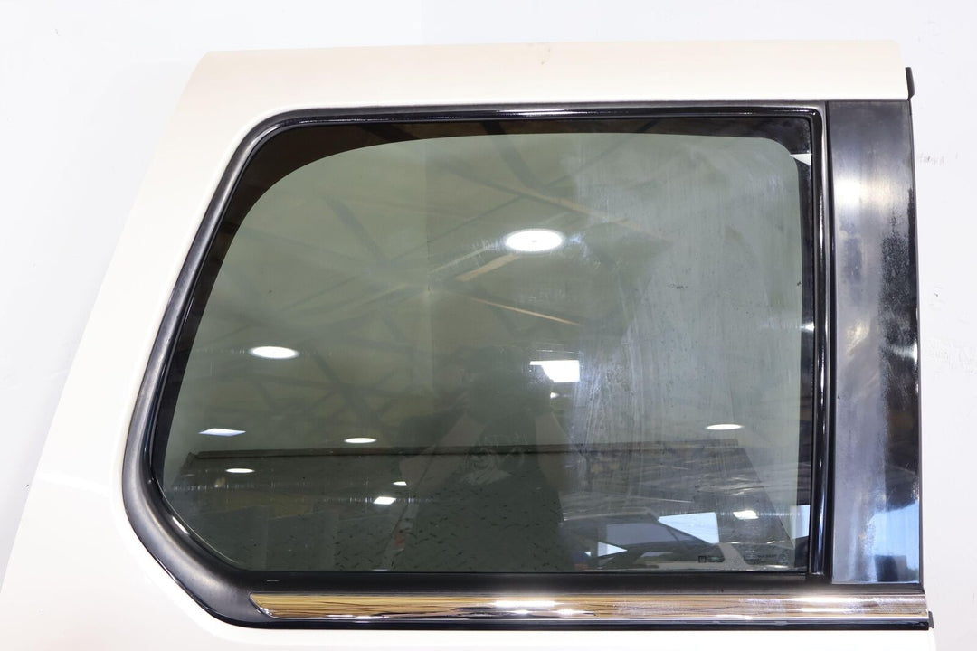 10-14 Cadillac Escalade Short WB Rear Right RH Door W/Glass (White Diamond 98u)