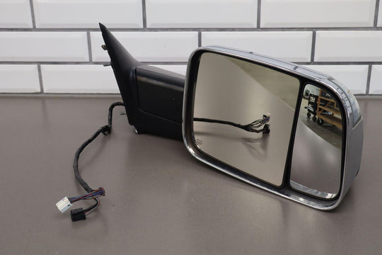 2013-2018 Ram 1500/2500/3500 OEM Chrome 7x11 Power Door Mirror (Un-Tested)