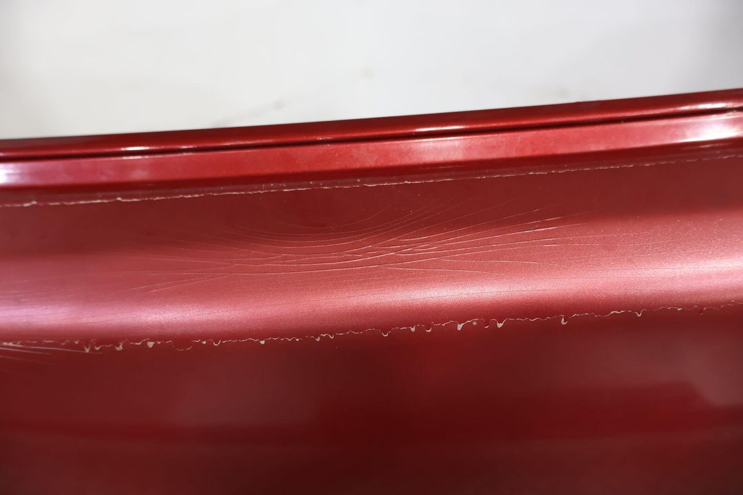 08-15 Mitsubishi Lancer EVO X Rear OEM Bumper (Rally Red P26) USDM See Photos