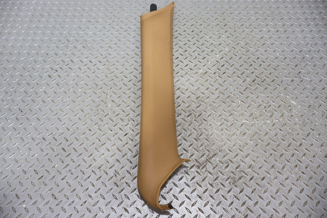 05-12 Porsche 911 997 Pair LH&RH Interior A-Pillar Trim Panels (Sand Biege)