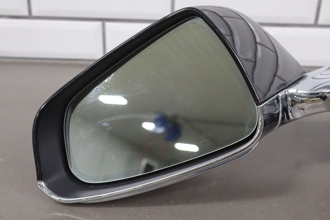 2012-2020 Tesla Model S Left Driver Power Folding Mirror (Black SOLB)