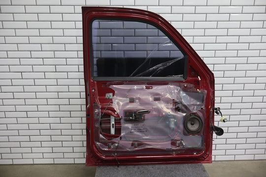 99-06 GMC Yukon Sierra Driver Left Front Door (Sport Red 63u) See Photos