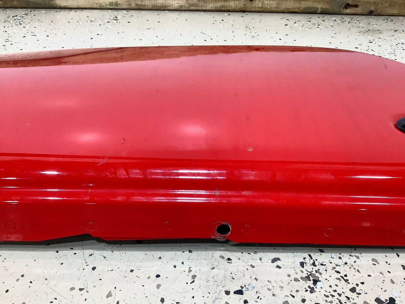 97-02 Chrysler Plymouth Prowler Left Driver Engine Side Panel (Prowler Red)