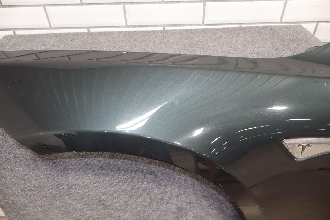 2012-2020 Tesla Model S Driver Left Fender (Green PMSG)