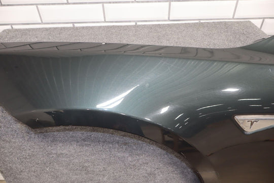 2012-2020 Tesla Model S Driver Left Fender (Green PMSG)