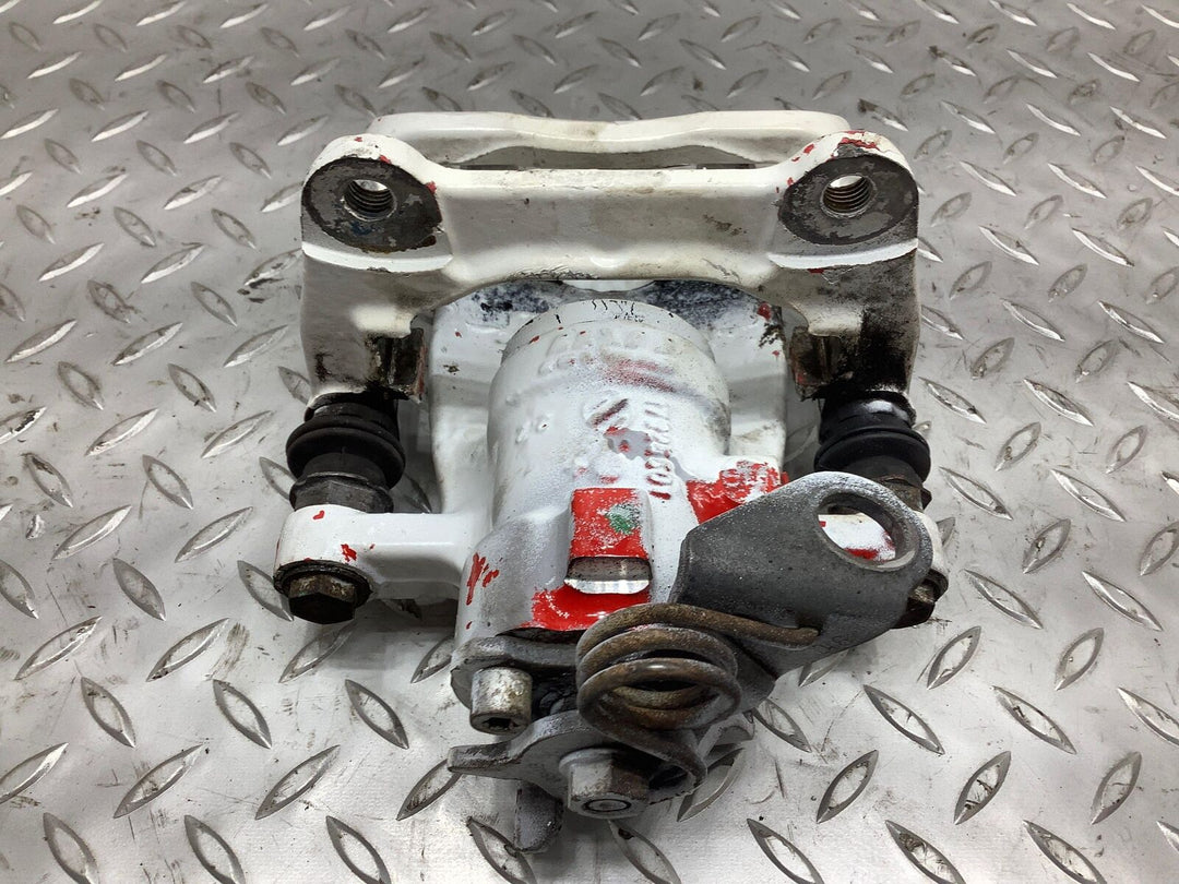 12-17 Fiat 500 (2 Door) Right RH Rear Brake Caliper W/ Carrier Painted White