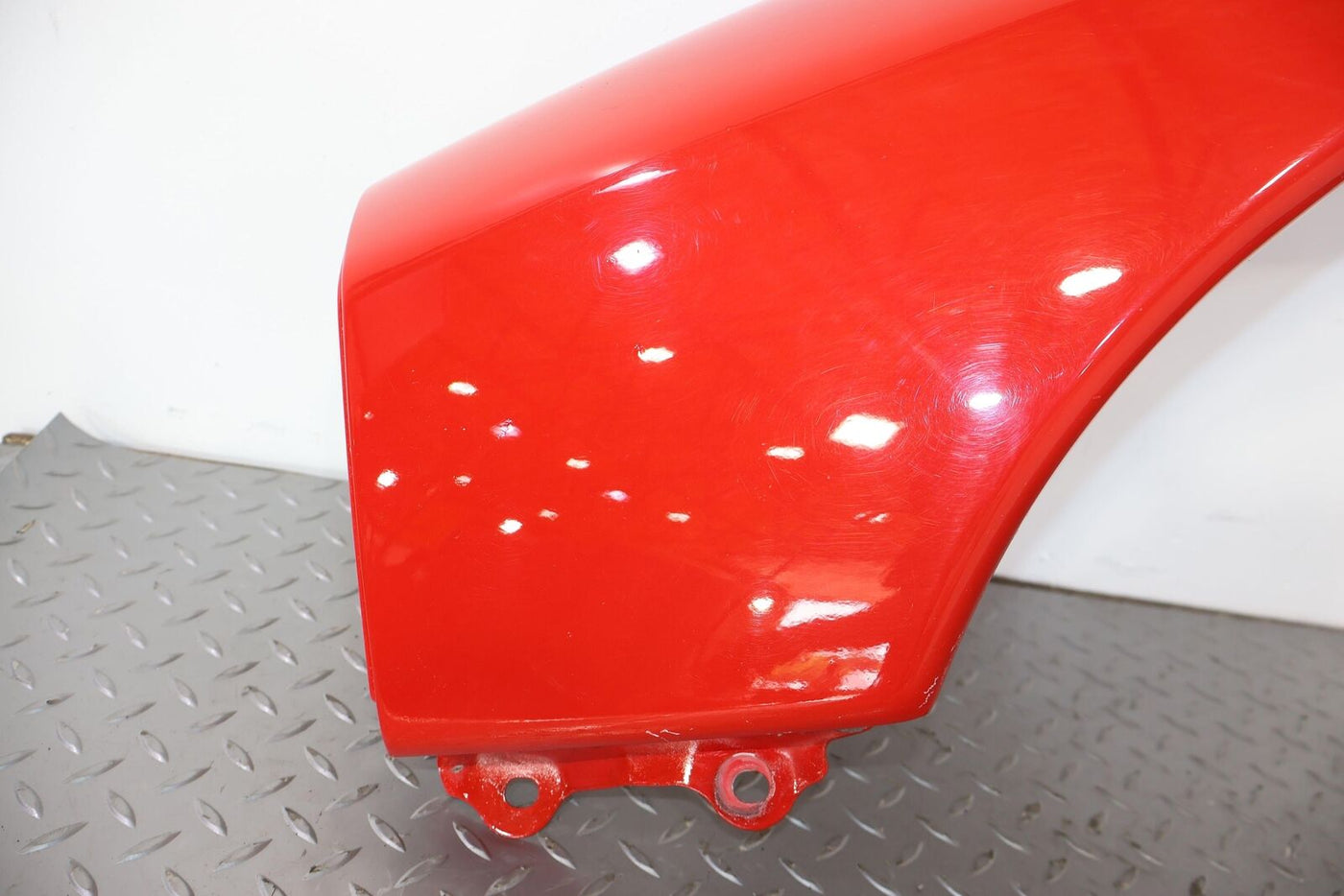 91-99 Mitsubishi 3000GT Driver Left Fender (Resprayed Red R71) Some Blemishes