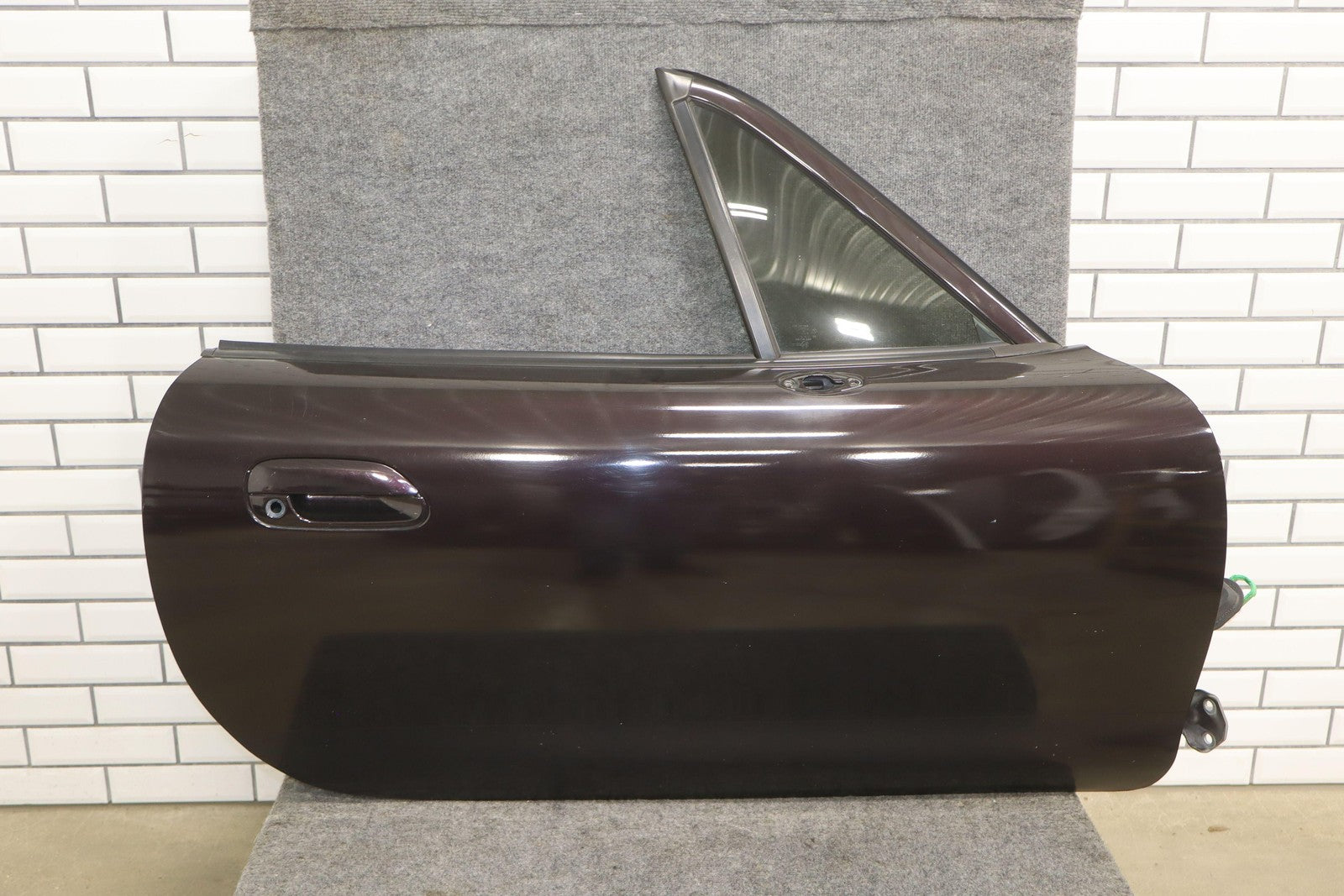 01-05 Mazda Miata NB Right Passenger Door SHELL (Black Cherry Mica