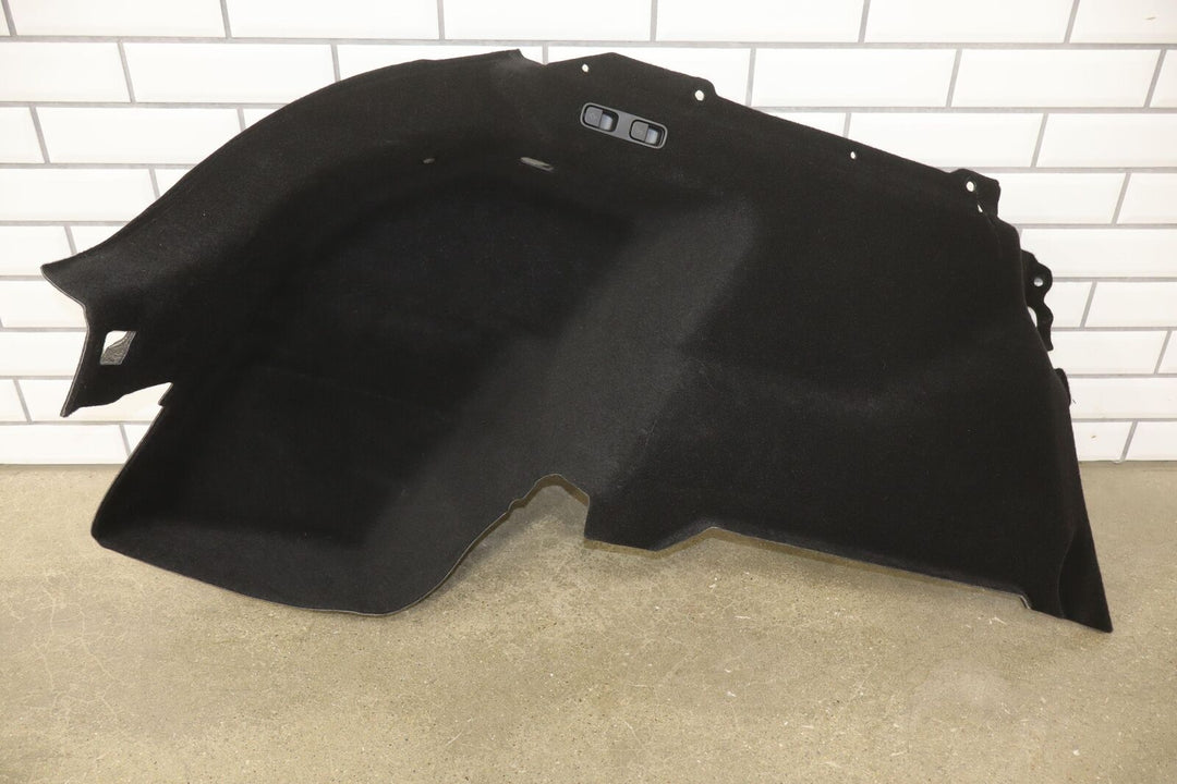 2021-2024 Tesla Model S Black Trunk / Rear Carpet Cleanout OEM