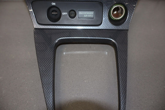 99-05 Mazda Miata NB Faux Carbon Fiber Radio Bezel Trim W/Shifter Bezel