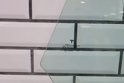 17-23 Tesla Model 3 Rear Left LH Door Window Glass (Glass Only) See Photos