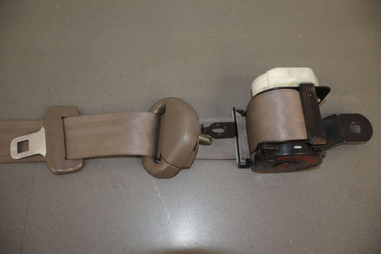 93-97 Lexus LX450 Land Cruiser Rear 2nd Row Pair Seat Belt Retractors Beige LC43