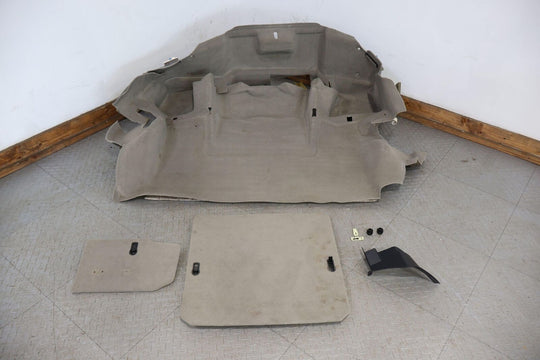 97-04 Chevy Corvette C5 Convertible Interior Trunk Carpet Cleanout (Pewter)