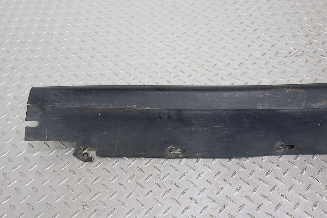 89-93 Ford Mustang GT Foxbody Right RH Rocker Moulding (Black UA) Torn Tabs OEM