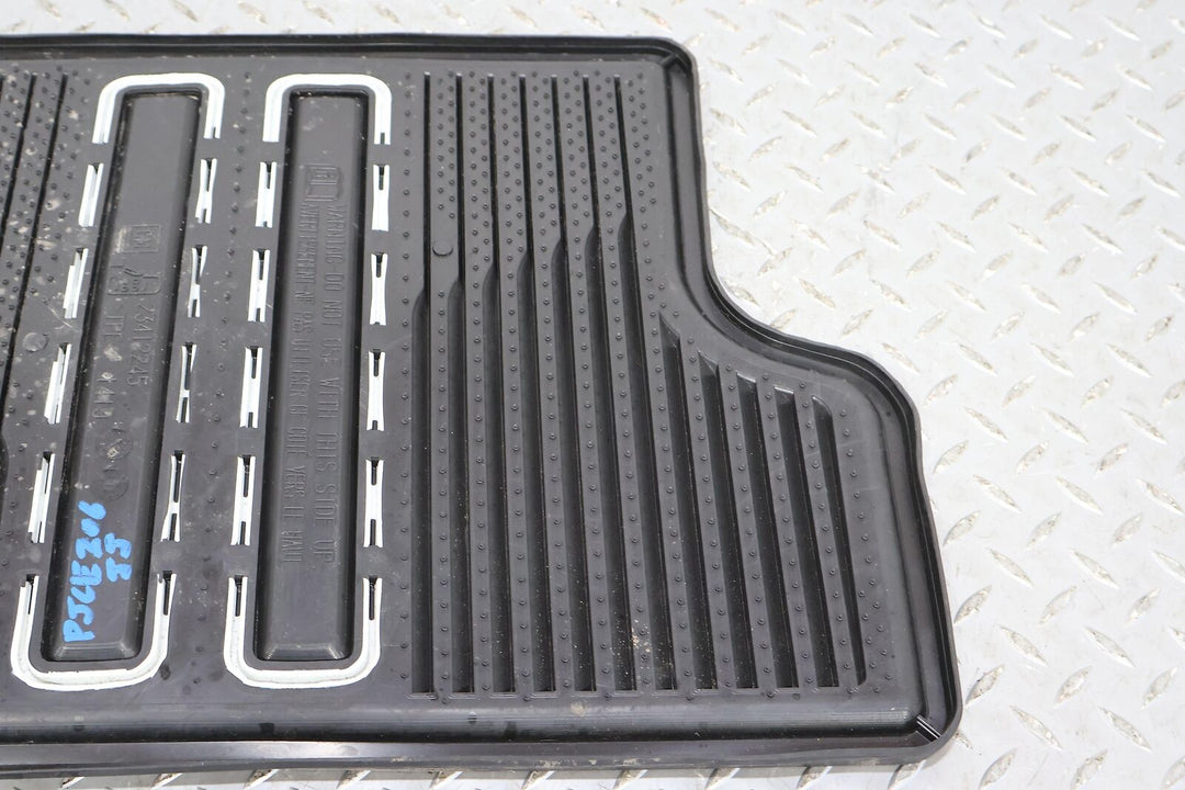 16-20 Chevy Camaro Coupe All Weather Floors Mats Set of 4 (Black/White Accents)