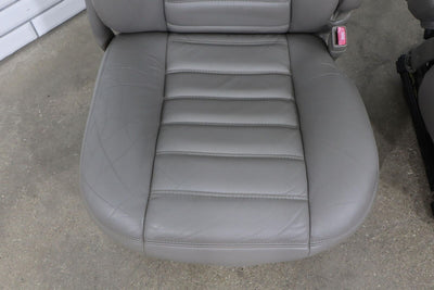 03-07 Hummer H2 1st & 2nd Row Leather Seat (Wheat 502) SUV Only (Power Tested)