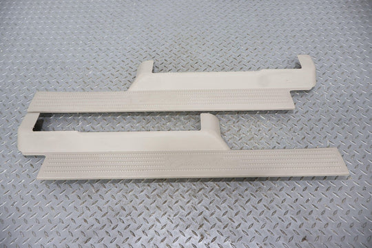 02-06 Cadillac Escalade Short WB Front Pair Door SIll Entry Plates (Shale 152)