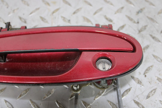 97-04 Chevy Corvette C5 Left LH Driver Outside Door Handle (Magnetic Red 86U)