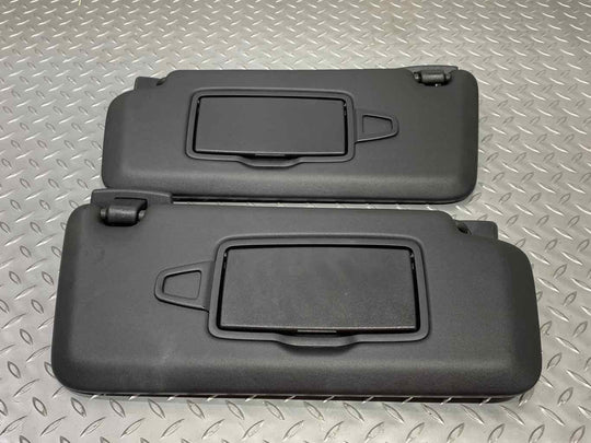 15-18 Mercedes C63s W205 Sedan Pair Left & Right Sun Visors (Black 811) Sedan