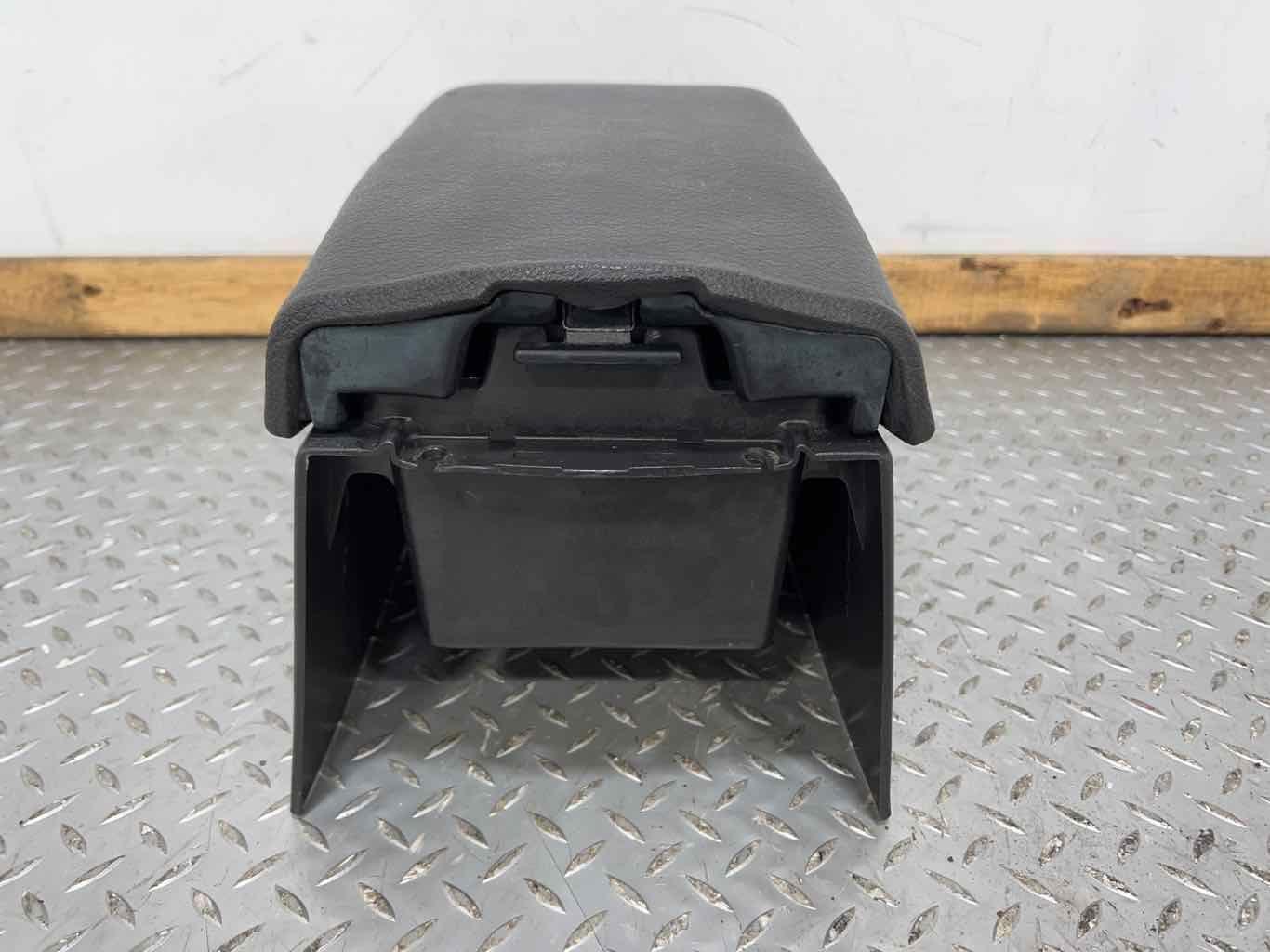 91-93 Mitsubishi 3000GT Floor Console Rear Section W/Lid (Charcoal Gray)