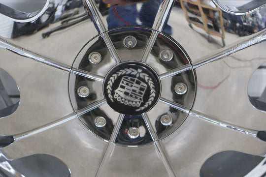 chrome cadillac wheels