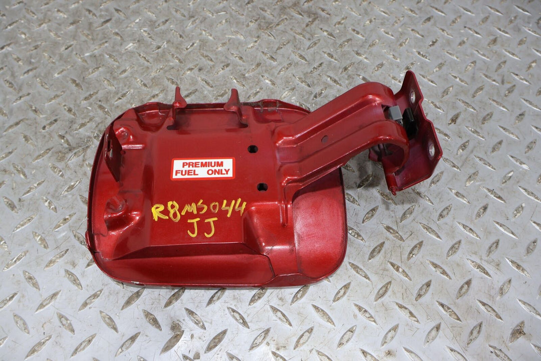 08-15 Mitsubishi Lancer EVO X Gas Fuel Tank Filelr Door Cover (Rally Red P26)