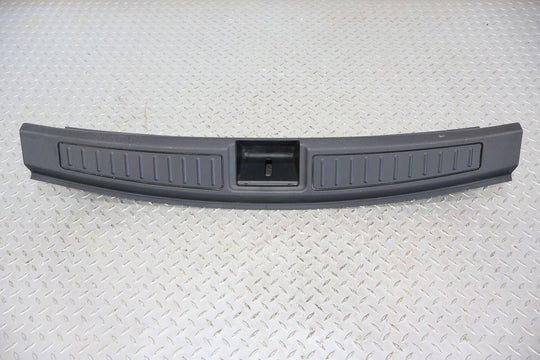 12-15 Tesla Model S Trunk Interior Loading Sill Plate (Black BLK) Solid Mount