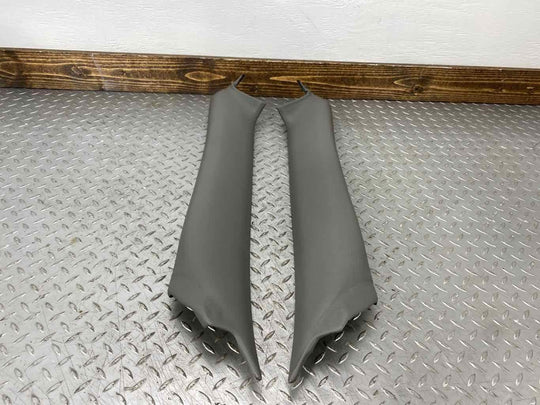 99-05 Porsche 911 996 Convertible Pair A Pillar Trim Panels (Graphite Gray M6P)