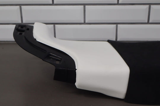 2021-2023 Tesla Model S Right Upper Interior B Pillar Trim Panel (White/Black)