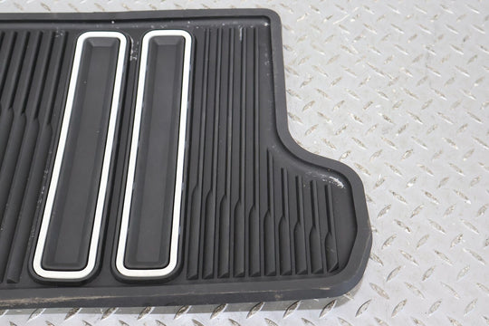 16-20 Chevy Camaro Coupe All Weather Floors Mats Set of 4 (Black/White Accents)